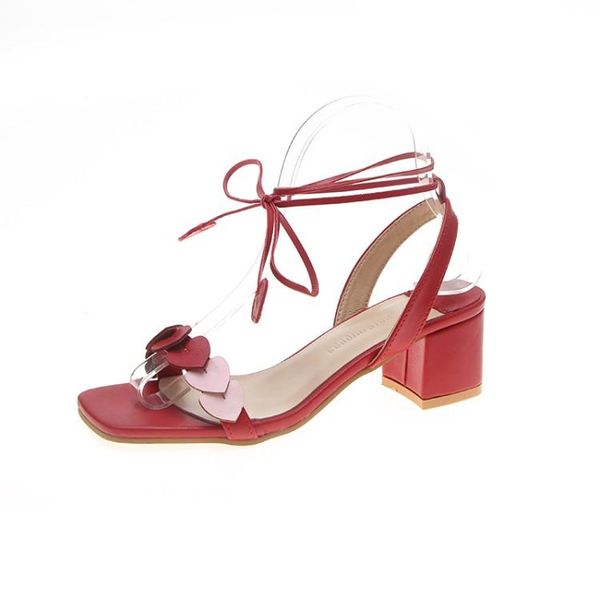 sandals strappy sandal female summer style thick heel fairy wind, Black 
sandals strappy sandal female summer style thick heel fairy wind, Black