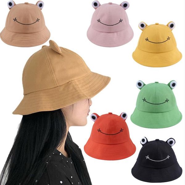 women fashion frog bucket hat summer female parent-child fishing cap korean wild cute sun, Blue;gray
women fashion frog bucket hat summer female parent-child fishing cap korean wild cute sun, Blue;gray