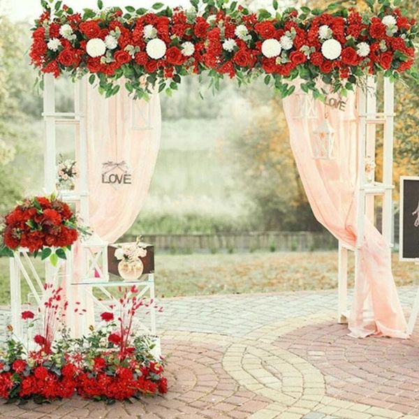 decorative flowers & wreaths silk artificial rose hanging row fake flower wall garland diy combination romantic wedding arch arrangement dec
decorative flowers & wreaths silk artificial rose hanging row fake flower wall garland diy combination romantic wedding arch arrangement dec