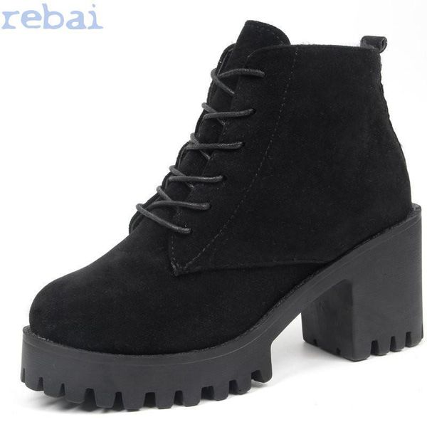 boots high heels lace up ankle for women shoes black platform boot botines mujer 2021 winter size 35-41
boots high heels lace up ankle for women shoes black platform boot botines mujer 2021 winter size 35-41