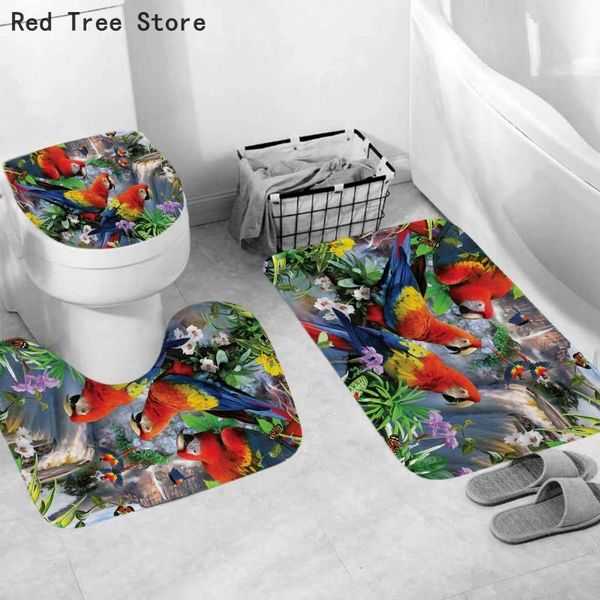 shower curtains parrot 3d print bathroom bath mat set 3pcs toilet rug flannel anti slip carpets home lid cover kitchen floor mats
shower curtains parrot 3d print bathroom bath mat set 3pcs toilet rug flannel anti slip carpets home lid cover kitchen floor mats