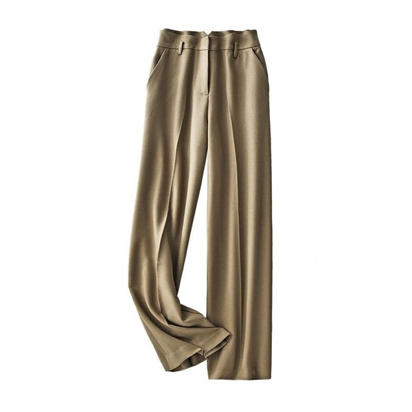 women's pants & capris shuchan trousers women 78% cotton +20% wool dress for full length high waist spring/autumn straight, Black;white
women's pants & capris shuchan trousers women 78% cotton +20% wool dress for full length high waist spring/autumn straight, Black;white