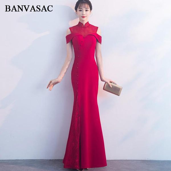 party dresses banvasac high neck 2021 lace appliques mermaid long evening button illusion zipper back prom gowns, White;black
party dresses banvasac high neck 2021 lace appliques mermaid long evening button illusion zipper back prom gowns, White;black