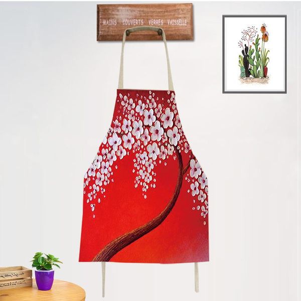1pcs flower tree printed cotton linen sleeveless aprons home cleaning kitchen cooking baking apron for women
1pcs flower tree printed cotton linen sleeveless aprons home cleaning kitchen cooking baking apron for women