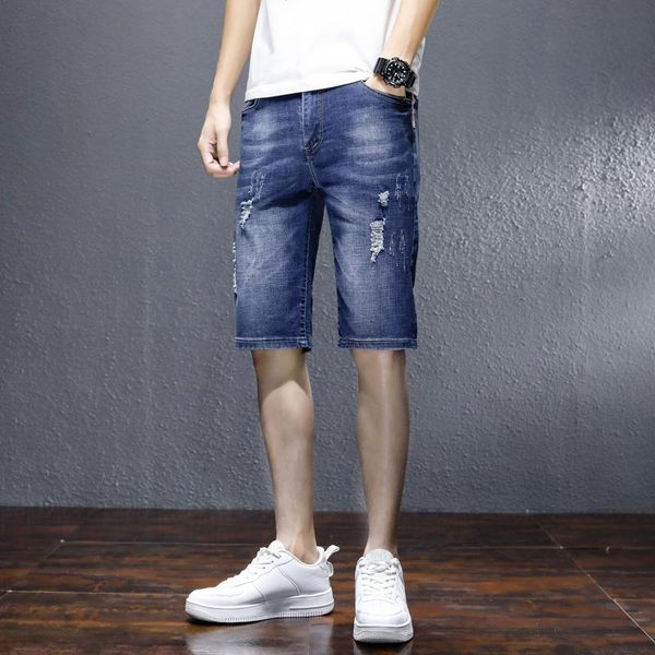 men's shorts pure cotton ripped summer mens blue jeans plus size loose streetwear fashion boys casual z076, White;black
men's shorts pure cotton ripped summer mens blue jeans plus size loose streetwear fashion boys casual z076, White;black