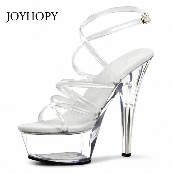 model walking shoes super high-heeled women's 15cm summer platform sandals terrace transparent crystal woman ws1760, Black 
model walking shoes super high-heeled women's 15cm summer platform sandals terrace transparent crystal woman ws1760, Black