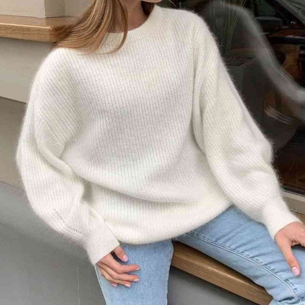 women's sweaters roupa de inverno feminina , suéter feminino solto malha caxemira macia, pulôveres femininos sólidos soltos, tricô bási, White;black
women's sweaters roupa de inverno feminina , suéter feminino solto malha caxemira macia, pulôveres femininos sólidos soltos, tricô bási, White;black