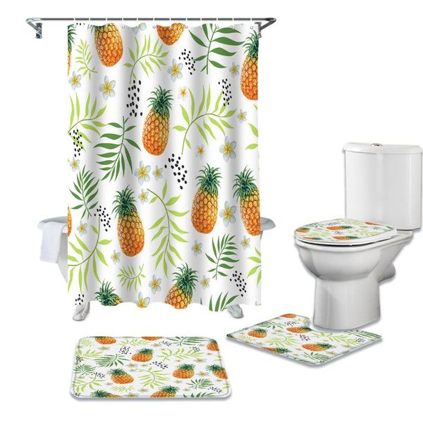 shower curtains fruit pineapple green plant plumeria curtain sets non-slip rugs toilet lid cover and bath mat bathroom set
shower curtains fruit pineapple green plant plumeria curtain sets non-slip rugs toilet lid cover and bath mat bathroom set
