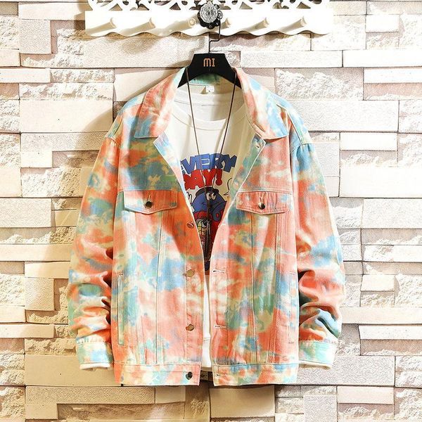 denim jacket hip hop streetwear fashion loose men women couples gradient red black white design jeans men's jackets, Black;brown
denim jacket hip hop streetwear fashion loose men women couples gradient red black white design jeans men's jackets, Black;brown