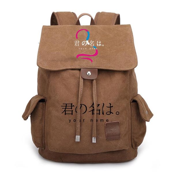 backpack cartoon character your name canvas fashion casual travel camp shoulders bags
backpack cartoon character your name canvas fashion casual travel camp shoulders bags