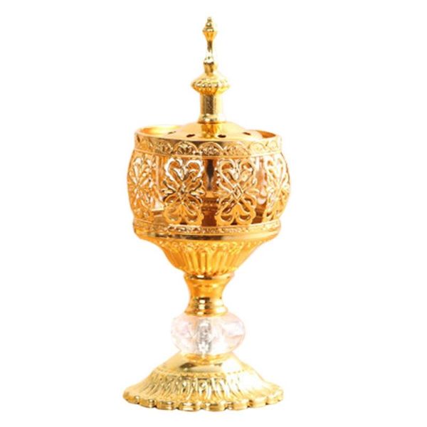 middle eastern european style creative lace incense burner fashion metal craft ornament fragrance lamps