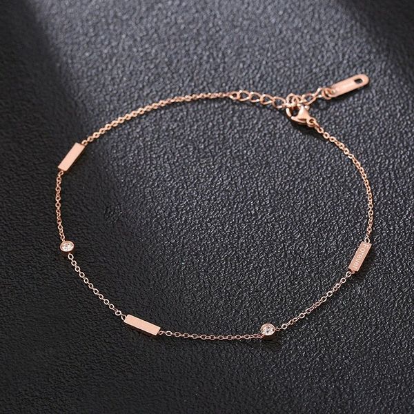 non-fading anklet non-mainstream design simple lettered rose gold titanium steel-simple network red women's 2019 new style 4ugf#, Red;blue
non-fading anklet non-mainstream design simple lettered rose gold titanium steel-simple network red women's 2019 new style 4ugf#, Red;blue