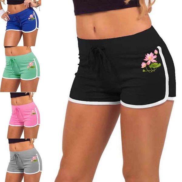 women's shorts summer casual women high waist elasticated fitness leggings push up gym training tights pocket printing short, White;black
women's shorts summer casual women high waist elasticated fitness leggings push up gym training tights pocket printing short, White;black