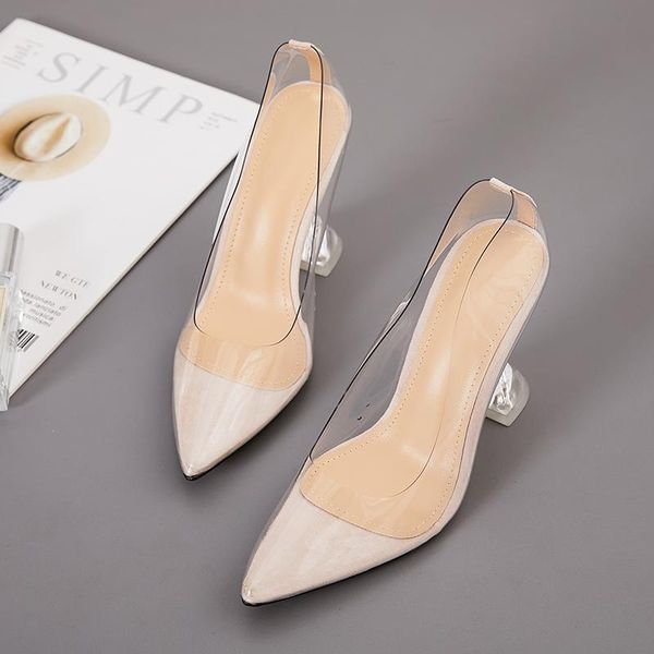 clear pvc transparent pumps sandals strange style perspex heel point toes womens party shoes nightclub 35-42 dress, Black
clear pvc transparent pumps sandals strange style perspex heel point toes womens party shoes nightclub 35-42 dress, Black