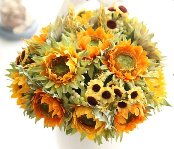 decorative flowers & wreaths artificial 5 heads beauty fake sunflower silk flower bouquet home floral decor flores artificiales
decorative flowers & wreaths artificial 5 heads beauty fake sunflower silk flower bouquet home floral decor flores artificiales