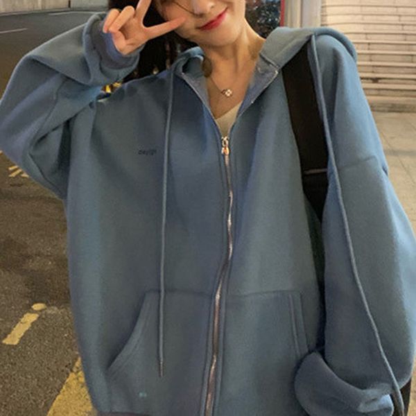 women hoodie brown zip up sweatshirt winter jacket clothes oversize hoodies vintage pockets long sleeve pullovers, Black
women hoodie brown zip up sweatshirt winter jacket clothes oversize hoodies vintage pockets long sleeve pullovers, Black