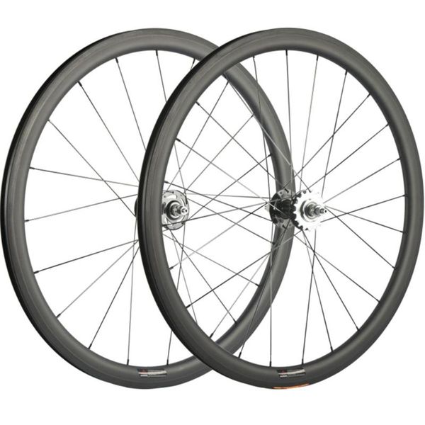 bike wheels 700c carbon 38mm fixed gear clincher road track wheelset with novatec hub
bike wheels 700c carbon 38mm fixed gear clincher road track wheelset with novatec hub