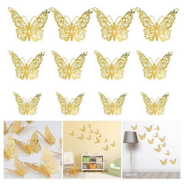 wall stickers 12 pcs simulation butterfly 12cm(4pcs),10cm(4pcs),8cm(4pcs) metal texture 3d stereoscopic hollow home decoration
wall stickers 12 pcs simulation butterfly 12cm(4pcs),10cm(4pcs),8cm(4pcs) metal texture 3d stereoscopic hollow home decoration