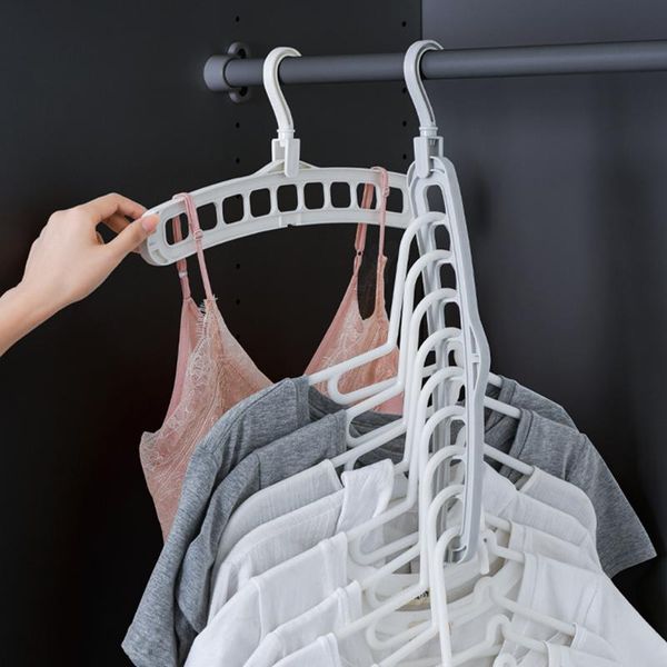 hangers & racks multi-functional magic clothes storage drying 9 holes 360 rotating for household bedroom decoration
hangers & racks multi-functional magic clothes storage drying 9 holes 360 rotating for household bedroom decoration