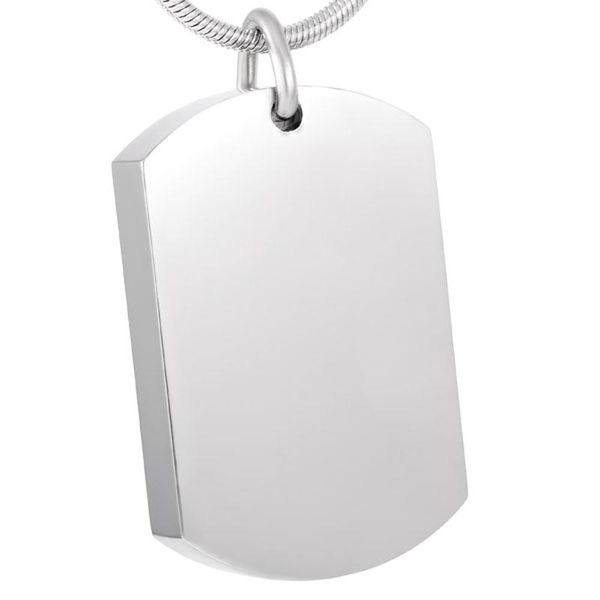 pendant necklaces 8416 (pattern&text) shiny polished stainless steel dog tag cremation urn jewelry ashes with funnel, Silver
pendant necklaces 8416 (pattern&text) shiny polished stainless steel dog tag cremation urn jewelry ashes with funnel, Silver
