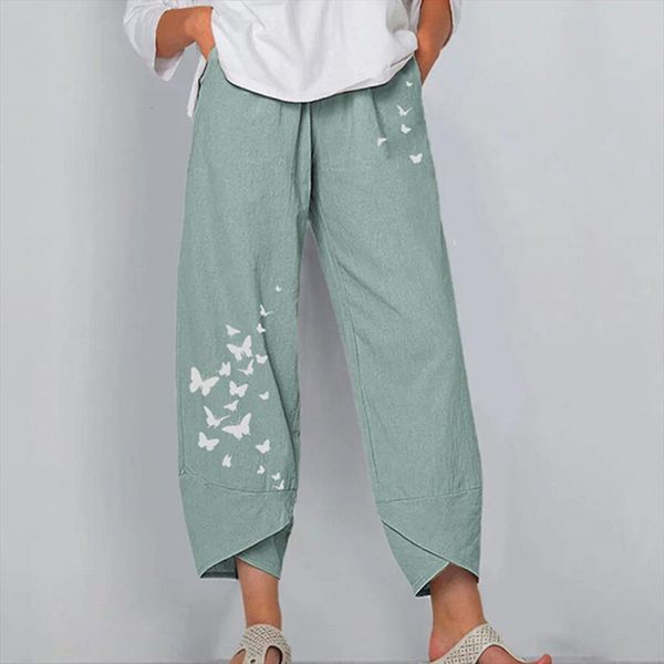 vintage summer linen casual harem womens capris floral printed elastic waist wide leg female loose trousers plus size, Black;white
vintage summer linen casual harem womens capris floral printed elastic waist wide leg female loose trousers plus size, Black;white