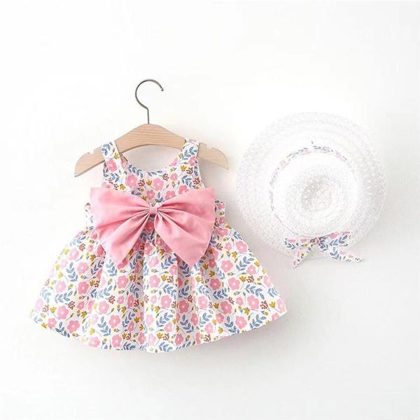 girl's dresses baby girls summer with hat outfits cotton print born princess party dress infant toddler clothes set, Red;yellow
girl's dresses baby girls summer with hat outfits cotton print born princess party dress infant toddler clothes set, Red;yellow