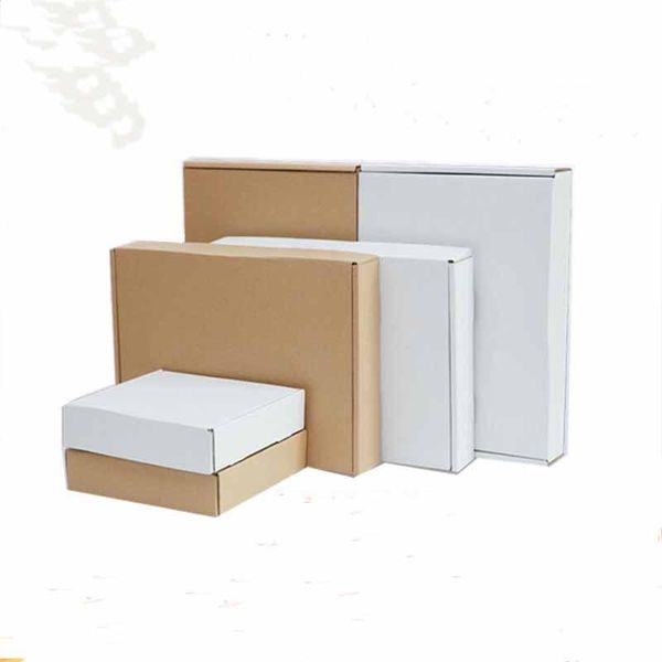 10pc gift box large white paper brown cardboard jewelry packaging for corrugated thickened postal wrap
10pc gift box large white paper brown cardboard jewelry packaging for corrugated thickened postal wrap