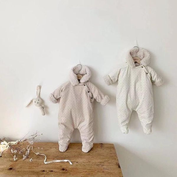 baby boys and girls romper 2021 winter long-sleeved lamb wool with feet thickened one-piece jumpsuits, Blue
baby boys and girls romper 2021 winter long-sleeved lamb wool with feet thickened one-piece jumpsuits, Blue