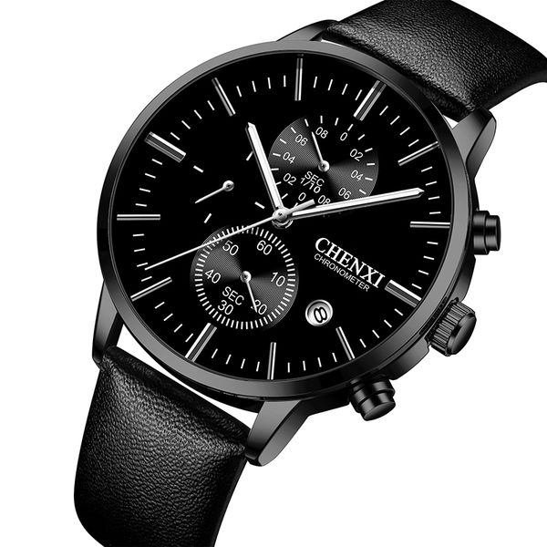 watches 2021 fashion mens waterproof casual leather multifunction chronograph quartz watch for reloj hombre, Slivery;brown
watches 2021 fashion mens waterproof casual leather multifunction chronograph quartz watch for reloj hombre, Slivery;brown