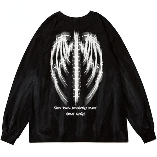 men's hoodies & sweatshirts sweatshirt men bone inkjet print o-neck pullover couple loose retro all-match fashion hipster streetwear au, Black
men's hoodies & sweatshirts sweatshirt men bone inkjet print o-neck pullover couple loose retro all-match fashion hipster streetwear au, Black