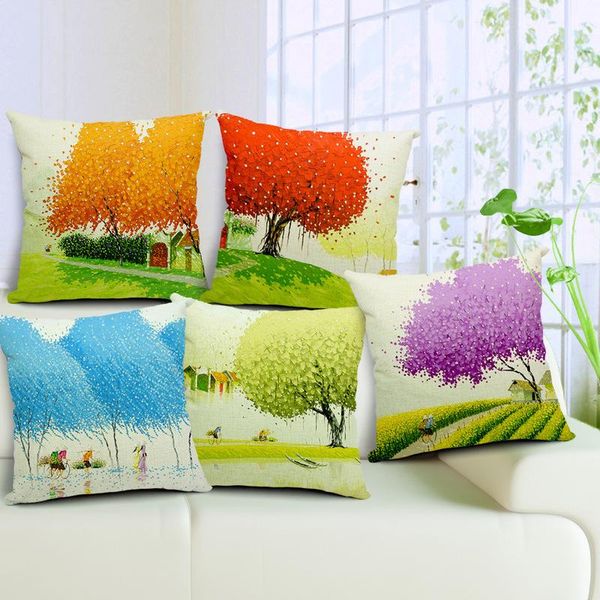 cushion/decorative pillow 1pcs 45*45cm fashion printed tree car seat throw pillowcase cotton cover home decor sofa decoration cushion
cushion/decorative pillow 1pcs 45*45cm fashion printed tree car seat throw pillowcase cotton cover home decor sofa decoration cushion