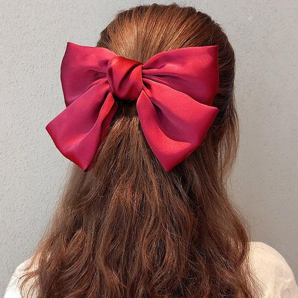 hair clips & barrettes romantic big bow hairpin for women fashion silky ribbon hairgrips jewelry cute bowknot clip girls barrette, Golden;silver
hair clips & barrettes romantic big bow hairpin for women fashion silky ribbon hairgrips jewelry cute bowknot clip girls barrette, Golden;silver