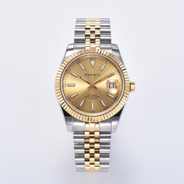 wristwatches 41mm multiple colour dial men's watches calendar automatic movement mechanical mens wristwatch, Slivery;brown
wristwatches 41mm multiple colour dial men's watches calendar automatic movement mechanical mens wristwatch, Slivery;brown