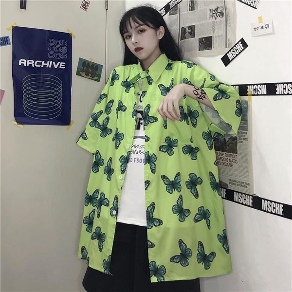 women's blouses & shirts 2021 summer hip hop t-shirt dark retro style hong kong harajuku neutral loose y2k retro short sleeve shirt, White
women's blouses & shirts 2021 summer hip hop t-shirt dark retro style hong kong harajuku neutral loose y2k retro short sleeve shirt, White