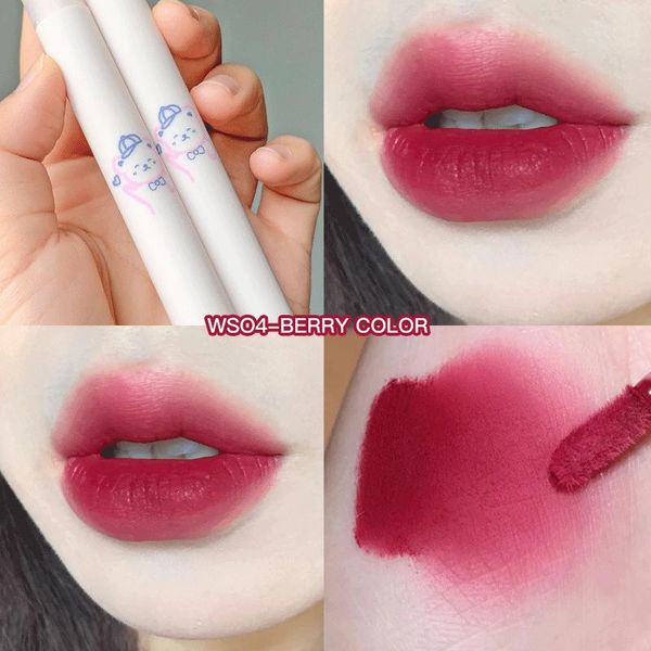 lip gloss 1 pcs velvet matte glaze non-stick easy to color long-lasting waterproof no fade lipstick makeup cosmetics tools tslm2
lip gloss 1 pcs velvet matte glaze non-stick easy to color long-lasting waterproof no fade lipstick makeup cosmetics tools tslm2