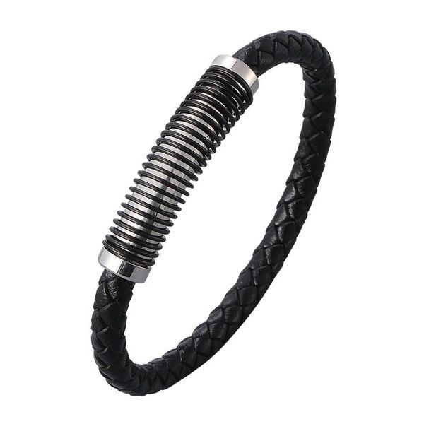 charm bracelets fashion simple black genuine leather wrist men unique stainless steel magnetic buckle bangles male jewelry sp1029, Golden;silver
charm bracelets fashion simple black genuine leather wrist men unique stainless steel magnetic buckle bangles male jewelry sp1029, Golden;silver