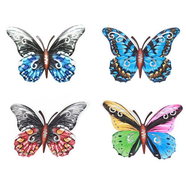 wall stickers metal butterfly art decor sculpture hanging for indoor and outdoor- 
wall stickers metal butterfly art decor sculpture hanging for indoor and outdoor-