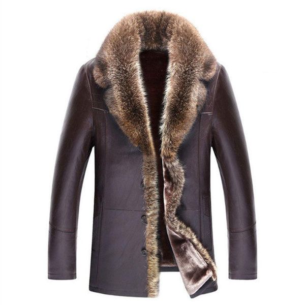men's leather & faux 4xl 5xl fur jackets mens shearling coats winter sheepskin jacket real collar overcoat waterproof windproof snow, Black
men's leather & faux 4xl 5xl fur jackets mens shearling coats winter sheepskin jacket real collar overcoat waterproof windproof snow, Black