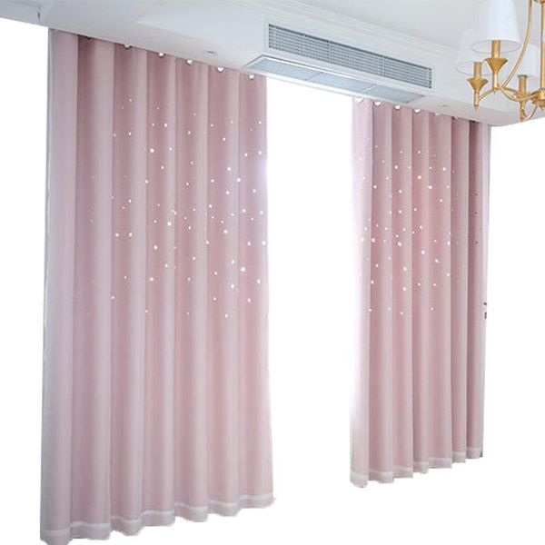 curtain & drapes blackout curtains star shape hollow double layer cloth yarn combination thermal insulating for living room bedroom
curtain & drapes blackout curtains star shape hollow double layer cloth yarn combination thermal insulating for living room bedroom