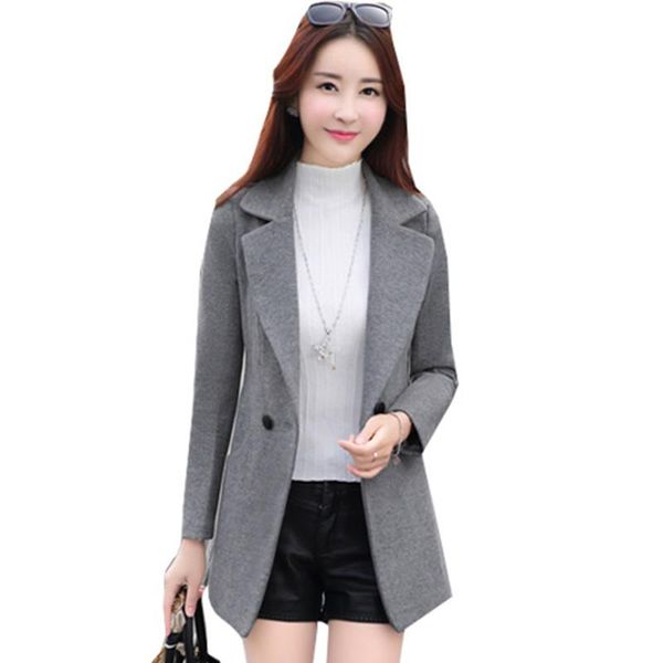 women's wool & blends autumn winter coat female 2021 thick fashion 3xl woolen mid-length a buckle jacket women windbreaker outerwear, Black
women's wool & blends autumn winter coat female 2021 thick fashion 3xl woolen mid-length a buckle jacket women windbreaker outerwear, Black