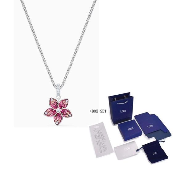chains fashion jewelry swa tropical flower pendant coral shape diamond white gold chain women luxury, Silver
chains fashion jewelry swa tropical flower pendant coral shape diamond white gold chain women luxury, Silver