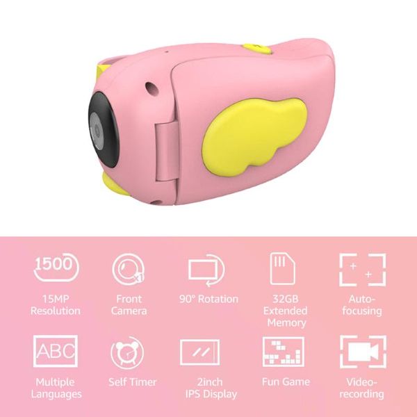mini cameras digital kids camcorder children video camera 15m pixel auto-focusing self-timer video-recording built-in filters stickers
mini cameras digital kids camcorder children video camera 15m pixel auto-focusing self-timer video-recording built-in filters stickers