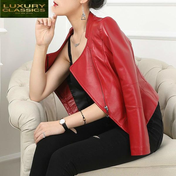 women's leather & faux coats and jackets winter women real genuine jacket sheepskin coat female clothes 2021 spring autumn d5792q18 473, Black
women's leather & faux coats and jackets winter women real genuine jacket sheepskin coat female clothes 2021 spring autumn d5792q18 473, Black