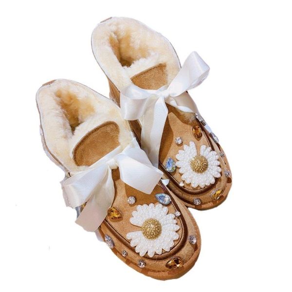 boots flower pearls rhinestones women snow winter wedding ankle booties handmade diomands warm plush fur celebrity party shoes, Black
boots flower pearls rhinestones women snow winter wedding ankle booties handmade diomands warm plush fur celebrity party shoes, Black