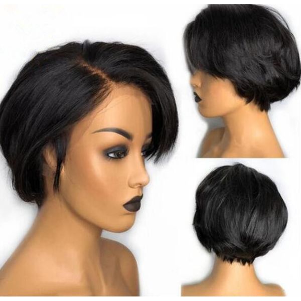 pixie cut wig 13x4 lace front short bob wig natural brazilian remy human hair pixie wig for black women blonde wigs, Black;brown
pixie cut wig 13x4 lace front short bob wig natural brazilian remy human hair pixie wig for black women blonde wigs, Black;brown