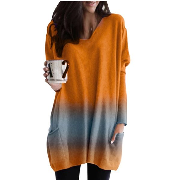 oufisun autumn v-neck gradient print women t-shirt long sleeve pockets loose casual womens s 210517, White
oufisun autumn v-neck gradient print women t-shirt long sleeve pockets loose casual womens s 210517, White