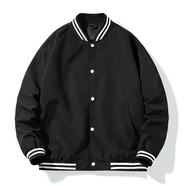 men's jackets high street baseball men harajuku solid color varsity jacket women fashion college style coats loose couple streetwear, Black;brown
men's jackets high street baseball men harajuku solid color varsity jacket women fashion college style coats loose couple streetwear, Black;brown