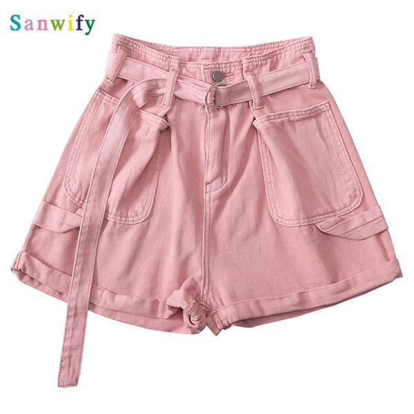 women's jeans high waist shorts female 2021 denim loose women summer clothes pink white, Blue
women's jeans high waist shorts female 2021 denim loose women summer clothes pink white, Blue