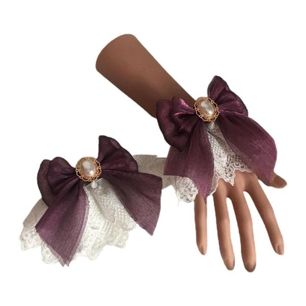 other event & party supplies sweet lolita wedding hand wrist cuffs double layer floral lace tulle bow bracelet wristband imitation pearl cha
other event & party supplies sweet lolita wedding hand wrist cuffs double layer floral lace tulle bow bracelet wristband imitation pearl cha