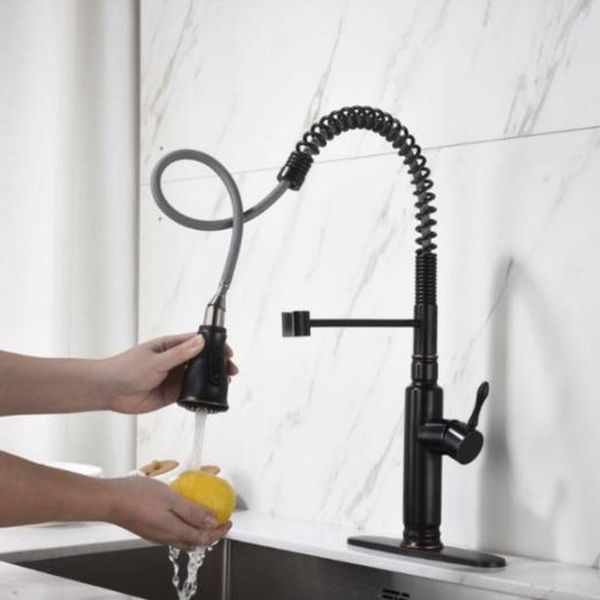 pull-out faucet and cold household kitchen sink sink balcony retractable copper swivel universal faucet black
pull-out faucet and cold household kitchen sink sink balcony retractable copper swivel universal faucet black